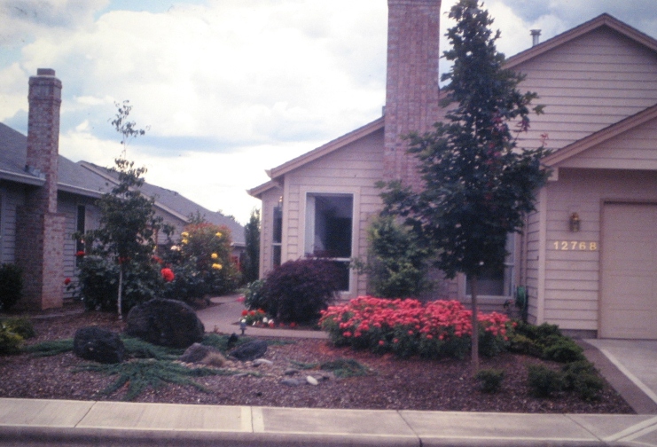 Hidden front door